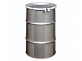 Skolnik Open Head 30 Gallon Stainless Steel Drum