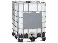 Mauser Caged IBC Tote (New Bottle) - 330 Gallon