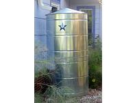 Stainless Steel Water Storage Cistern Tank - 200 Gallon