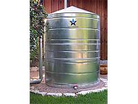 Stainless Steel Water Storage Cistern Tank (5' D x 7'H) - 1000 Gallon