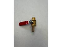 ATI Hose Barb Shutoff Valve 3/8" NPT x 3/8" Hose Barb