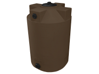 Bushman Vertical Water Storage Tank - 100 Gallon (Dark Brown)