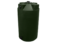 Bushman Vertical Water Storage Tank - 125 Gallon (Dark Green)