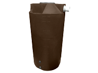 Bushman Rain Harvesting Storage Tank - 150 Gallon (Dark Brown)