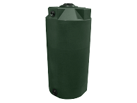 Bushman Vertical Water Storage Tank - 150 Gallon (Dark Green)