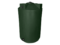 Bushman Vertical Water Storage Tank - 200 Gallon (Dark Green)