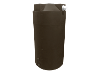 Bushman Rain Harvesting Storage Tank - 250 Gallon (Dark Brown)