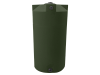 Bushman Vertical Water Storage Tank - 250 Gallon (Dark Green)