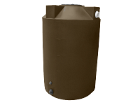 Bushman Rain Harvesting Storage Tank - 500 Gallon (Dark Brown)