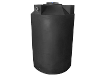 Bushman Vertical Water Storage Tank - 500 Gallon (Black)