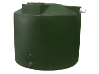 Bushman Rain Harvesting Storage Tank - 1000 Gallon (Dark Green)