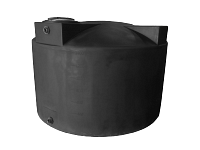 Bushman Vertical Water Storage Tank - 1500 Gallon (Black)