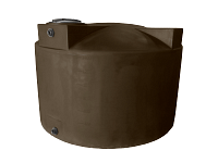 Bushman Vertical Water Storage Tank - 1500 Gallon (Dark Brown)