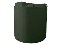 Bushman Rain Harvesting Storage Tank - 2500 Gallon (Dark Green)