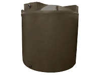 Bushman Vertical Water Storage Tank - 2500 Gallon (Dark Brown)