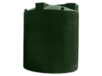 Bushman Vertical Water Storage Tank - 3000 Gallon (Dark Green)