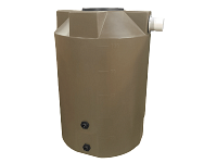 Bushman Rain Harvesting Storage Tank - 100 Gallon (Mocha Brown)
