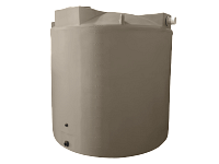 Bushman Rain Harvesting Storage Tank - 2500 Gallon (Mocha Brown)