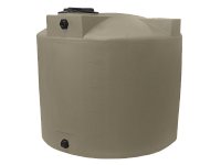Bushman Vertical Water Storage Tank - 1000 Gallon (Mocha Brown)