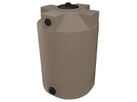 Bushman Vertical Water Storage Tank - 100 Gallon (Mocha Brown)