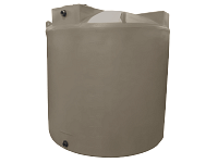 Bushman Vertical Water Storage Tank - 2500 Gallon (Mocha Brown)
