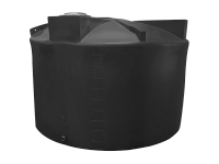 Bushman Rain Harvesting Storage Tank (Short) - 5000 Gallon (Black)
