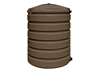 Bushman Water Storage Tank - 420 Gallon (Dark Brown)