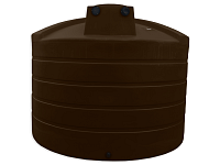 Bushman Rainwater Tank - 5050 Gallon (Dark Brown)