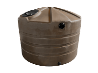 Bushman Rainwater Tank - 730 Gallon (Dark Brown)