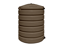 Bushman Water Storage Tank - 330 Gallon (Dark Brown)