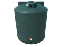 Bushman Vertical Water Storage Tank - 3000 Gallon (Dark Brown)