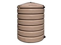 Bushman Water Storage Tank - 420 Gallon (Mocha Brown)