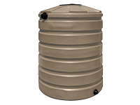Bushman Rainwater Tank - 420 Gallon (Mocha Brown)