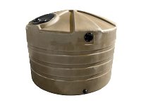 Bushman Rainwater Tank - 730 Gallon (Mocha Brown)