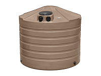 Bushman Rainwater Tank - 1320 Gallon (Mocha Brown)