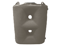 Bushman Slimline Water Tank - 265 Gallon (Mocha Brown)