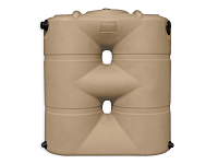 Bushman Slimline Rainwater Tank - 265 Gallon (Mocha Brown)