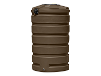 Bushman Rainwater Tank - 205 Gallon (Dark Brown)