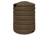Bushman Rainwater Tank - 420 Gallon (Dark Brown)