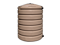 Bushman Water Storage Tank - 330 Gallon (Mocha Brown)