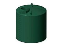 Bushman Rainwater Tank - 3000 Gallon (Forest Green)