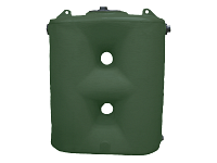 Bushman Slimline Rainwater Tank - 265 Gallon (Forest Green)