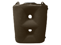 Bushman Slimline Water Tank - 265 Gallon (Dark Brown)
