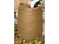 Bushman Rain Wizard Rain Barrel - 40 Gallon (Khaki)