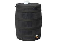 Bushman Rain Wizard Rain Barrel - 50 Gallon (Black)
