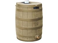 Bushman Rain Wizard Rain Barrel - 50 Gallon (Khaki)