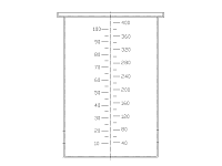 Chemtainer Open Top Water Tank - 28" Diameter x 42" High - 100 Gallon