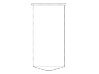 Chemtainer Open Top Cone Bottom Tank  - 200 Gallon