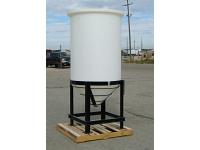 Custom Roto-Molding 350 Gallon Open Top Cone Bottom Tank (With Lid)