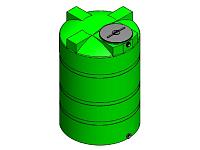 Custom Roto-Molding 1025 Gallon Water Storage Tank